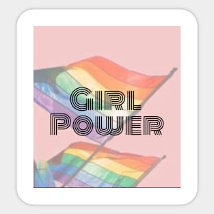 Girl power Sticker